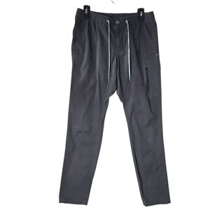Vuori Ripstop Climber Pant Organic Cotton Charcoal Gray Pockets